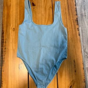 a new day Light Blue Bodysuit